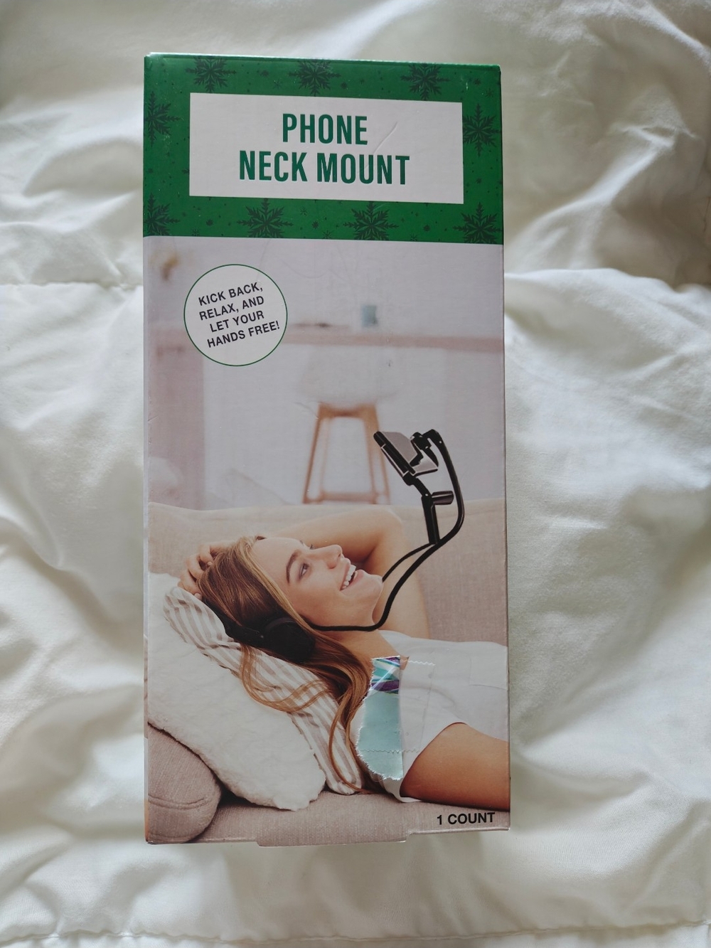 Phone Neck Mount - Black Hands-Free Holder